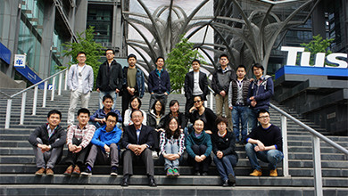 About the architecture design of academic exchanges
